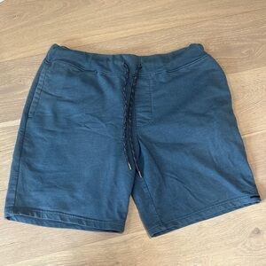 On the Byas Blue Athletic Shorts